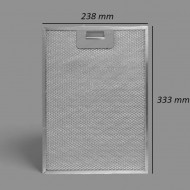 33.30 x 23.80 cm Aspiratör & Davlumbaz Metal Yağ Filtresi 