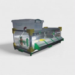 Profesyonel Civciv Büyütme ve Gelişim Kafesi DK-Pro-220/1 25 Cm Profesyonel Civciv Büyütme ve Gelişim Kafesi DK-Pro-220/1 25 Cm