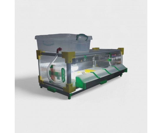 Profesyonel Civciv Büyütme ve Gelişim Kafesi DK-Pro-220/1 25 Cm Profesyonel Civciv Büyütme ve Gelişim Kafesi DK-Pro-220/1 25 Cm