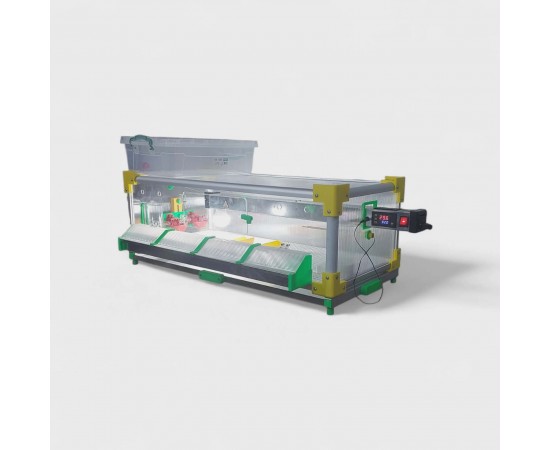 Profesyonel Civciv Büyütme ve Gelişim Kafesi DK-Pro-220/1 25 Cm Profesyonel Civciv Büyütme ve Gelişim Kafesi DK-Pro-220/1 25 Cm