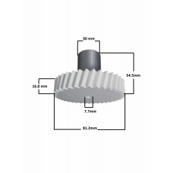 Schafer Kıyma Makinesi Bıçak Çevirici Dişlisi