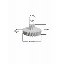 Schafer Kıyma Makinesi Orta Aktarma Dişlisi