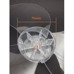 UFO ATSFI-01 Vantilatör Sert Kristal Pervanesi