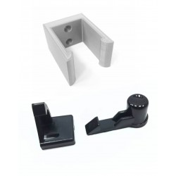 Fantom Pratik P1200 Dik Süpürge Duvar Askı Aparatı Tırnak Takımı Hediyeli  (Gri)