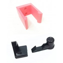 Fantom Pratik P1200 Dik Süpürge Duvar Askı Aparatı Tırnak Takımı Hediyeli (Pembe)