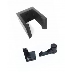 Fantom Pratik P1200 Dik Süpürge Duvar Askı Aparatı Tırnak Takımı Hediyeli (Siyah)